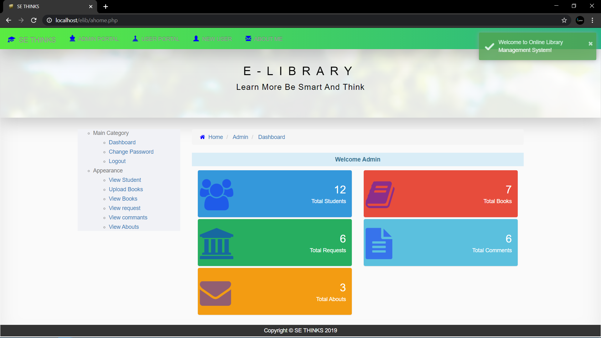 Secure Library & Real-time Biometrics Portal