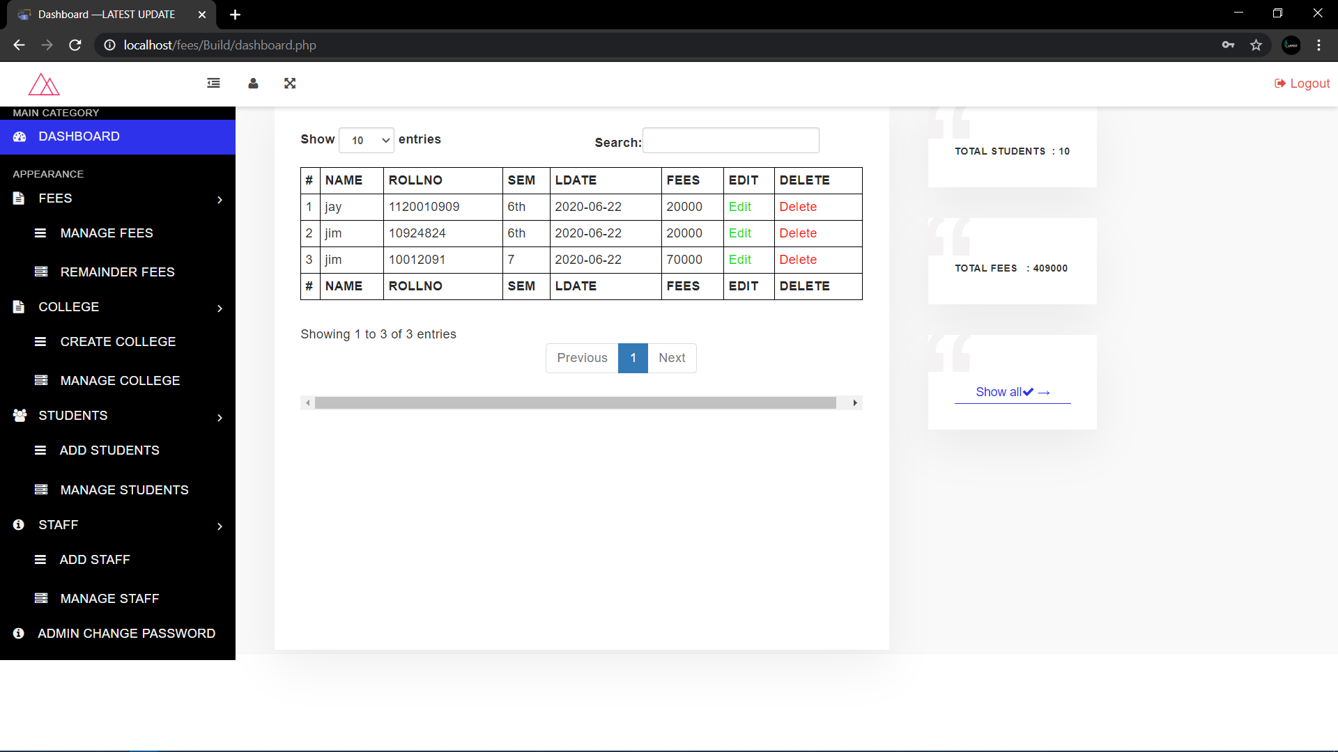 Automated Attendance & HR Management Portal