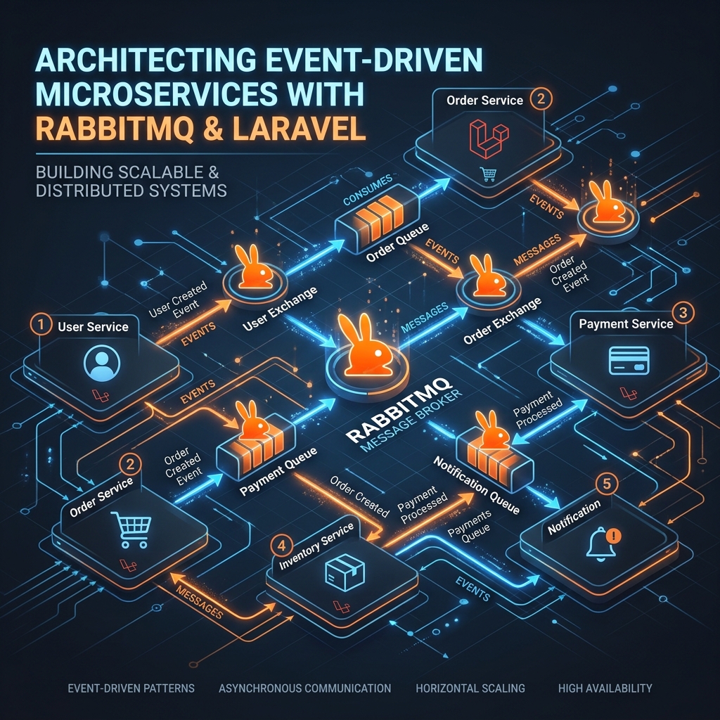 Architecting Event-Driven Microservices with RabbitMQ and Laravel